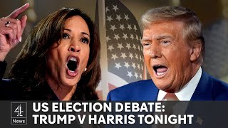 What to expect from Trump v Harris debate [upl. by Alemap481]