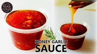 Honey Garlic Sauce  How to Make Honey Garlic Sauce  Easy Sauce Recipe  Hinz Cooking [upl. by Airbmac]