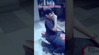 Jary Enjoying Bike Ride  North Walk North Nazimabad  youtubeshorts shorts  short  Fun Video [upl. by Giffer]