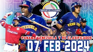 Serie del Caribe Resultados Posiciones Calendario 07022024 PANAMÁ VENEZUELA Y DOMINICANA Avanzan [upl. by Oetam]