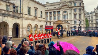 London Walk  Buckingham Palace To Trafalgar Square Via Horse Guard Parade  4K HDR [upl. by Aikal]