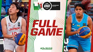 Japan 🇯🇵 v India 🇮🇳  Women  Full Pool Game  FIBA 3x3 U18 World Cup 2024 [upl. by Bolger]