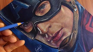 DRAW FAST amp EASY Hyper Realistic Colored Pencil Tutorial for Beginners  BMD Portraits [upl. by Hum746]