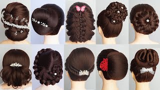 Best Modernist Hairstyles TOP 10 Beautiful Hairstyles For Ladies  New Bun Hairstyles [upl. by Luz]