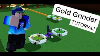 How to make an AFK gold grinder  Tutorial  In babft [upl. by Kopaz116]