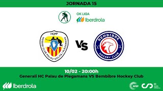 OKLigaIberdrola  Generali HC Palau de Plegamans  Bembibre HC 15ª jornada [upl. by Girand]