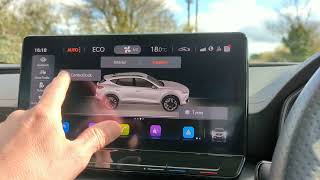 Cupra formentor VZ1 245 ehybrid infotainment and instruments chat [upl. by Sudaorb]