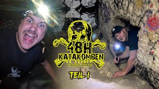 ALLE DREHEN DURCH ☠️ 48H in den Pariser Katakomben [upl. by Neelhsa]