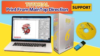 🔥 MainTop Tutorial How to Install and Print from MainTop Direction [upl. by Barboza]