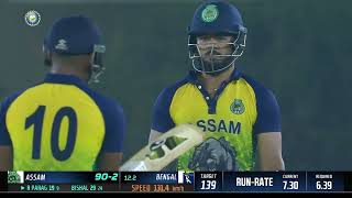 Riyan Parag Batting in Syed Mushtaq Ali Trophy [upl. by Surazal]