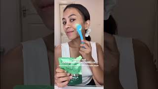 PEEL OF MASK VIRAL INI DARI YOGURT bikin auto glowing [upl. by Annad735]