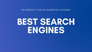 Top 10 Search Engines In The World [upl. by Odlavu594]