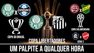 🏆 QUEM LEVA 🏆 Palpites para as FINAIS da LIBERTADORES COPA DO BRASIL SULAMERICANA E SÉRIE C 2020 [upl. by Eelytsirk]