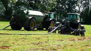 After the Silage  Injecting Slurry with John Deere and HiSpec [upl. by Aleetha]