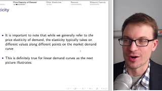 Microeconomics Lecture 6 Elasticity [upl. by Correna]