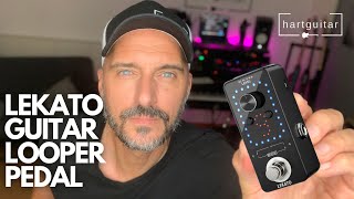 gear review • LEKATO Guitar LooperTuner Pedal [upl. by Llehcal]