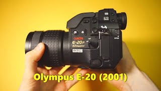 Olympus E20 2001 First Look [upl. by Attenehs]