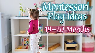 50 WAYS YOUR TODDLER PLAYS MONTESSORI ACTIVITIES FOR TODDLERS 1920 MONTHS OLD Montessori At Home [upl. by Perreault979]