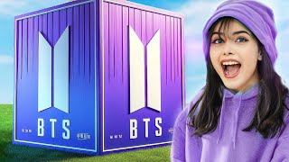 I ordered 100 BTS Themed Mystery Boxes 💜 Giveaway [upl. by Wj376]