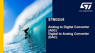 STM32U5 OLT  Analog ADC DAC [upl. by Cinda]