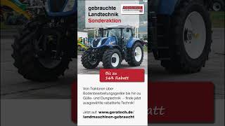 Gebrauchttechnik Sonderaktion auf wwwgeratechde landtechnik preise shorts [upl. by Llenrep]