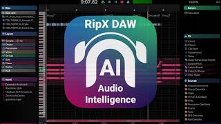 RipX DAW AI Audio Intelligence [upl. by Ariajay945]