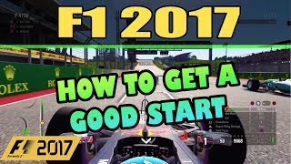 F1 2017  How to get a good start without Traction Control [upl. by Samau103]