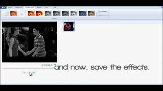 Windows Movie Maker Live Effect 2  Old Film [upl. by Kcirdderf]