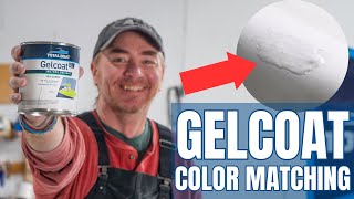 How to Color Match Gelcoat made EASY Expert Tips amp Tricks Revealed [upl. by Lisette149]