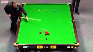 MARK SELBY vs STEPHEN LEE UK MASTERS SNOOKER 2012 FRAME6 Part1 [upl. by Vipul927]