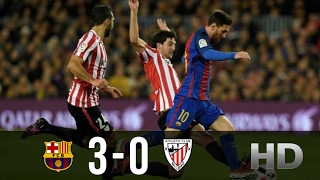 Barcelona vs Athletic Bilbao 30 All Goals and Highlights La Liga 04022017 HD [upl. by Thorman53]