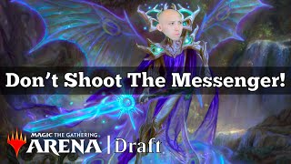 Dont Shoot The Messenger  Wilds Of Eldraine Alchemy Draft  MTG Arena [upl. by Assirual]