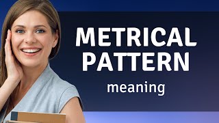 Understanding Metrical Patterns in Poetry [upl. by Airdnaxela]