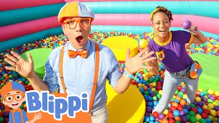 Jump In The Ball Pit  Blippi Songs 🎵  Blippis big 10  Educational Videos for Kids [upl. by Kroy]