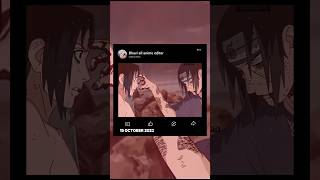 ltachi🥀 x maine royaan 💔🥀🖤🥀💔 AMV EDIT naruto itachi Bhaviedits [upl. by Ahsauqram]