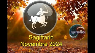 SAGITTARIO ♐ NOVEMBRE ascolta la tua intuizione [upl. by Akerdnuhs]