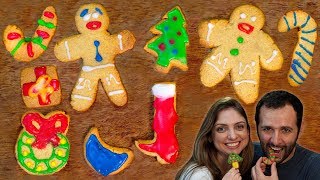 COMO FAZER BISCOITOS bolachas de NATAL do Shrek [upl. by Biles]