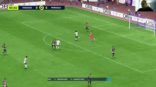 Toulouse  My reactions and comments gameplay EA Sports FC 24 [upl. by Kasevich]