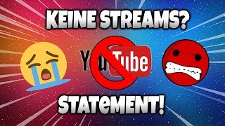 Warum man NICHT auf YOUTUBE Streamen kann  Statement [upl. by Skerl]