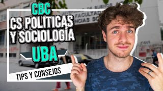 CBC CIENCIA POLÍTICA y SOCIOLOGÍA UBA ¿Cómo es Materias parciales UBA XXI etc [upl. by Siahc]