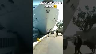 Big Accident in the Ship 🚢 🤯 trending ship reels motivation shorts ytshorts trend marchantna [upl. by Gabey]