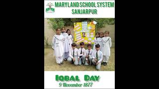 Iqbal Day l Maryland School l Mss class activities 2024 [upl. by Granny]