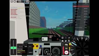 SCR Driving Class 321 From St Helens Bridge To Edgemead [upl. by Anawt]