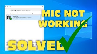 How to Fix Microphone Connected But Not Working on Windows 11 [upl. by Lein760]