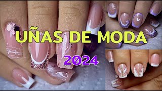 UÑAS DISEÑOS 2024  TENDENCIAS  IDEAS  UÑAS ELEGANTES [upl. by Zerimar846]