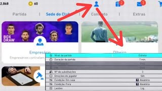 PES 2019 MOBILE  VOCÊ NÃO SABIA QUE TINHA ISSO NO PES [upl. by Terrence]