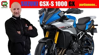 Suzuki GSXS 1000 GX parliamoneconsiderazioni e dati tecnici English subtitles [upl. by Ettennaej652]