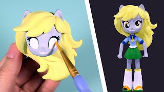 CUSTOM My Little Pony DERPY MUFFINS Equestria Girls Minis Doll MLP Tutorial  SweetTreatsPonies [upl. by Marlane]