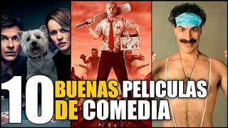 10 Mejores Películas de COMEDIA Netflix Amazon Prime HBO Max [upl. by Dolhenty831]