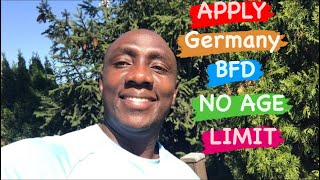 APPLY NO AGE LIMIT 🇩🇪GERMANY VOLUNTEER SERVICE BFD Bundesfreiwilligendienst open to WORLD 🌎 [upl. by Rebecca]